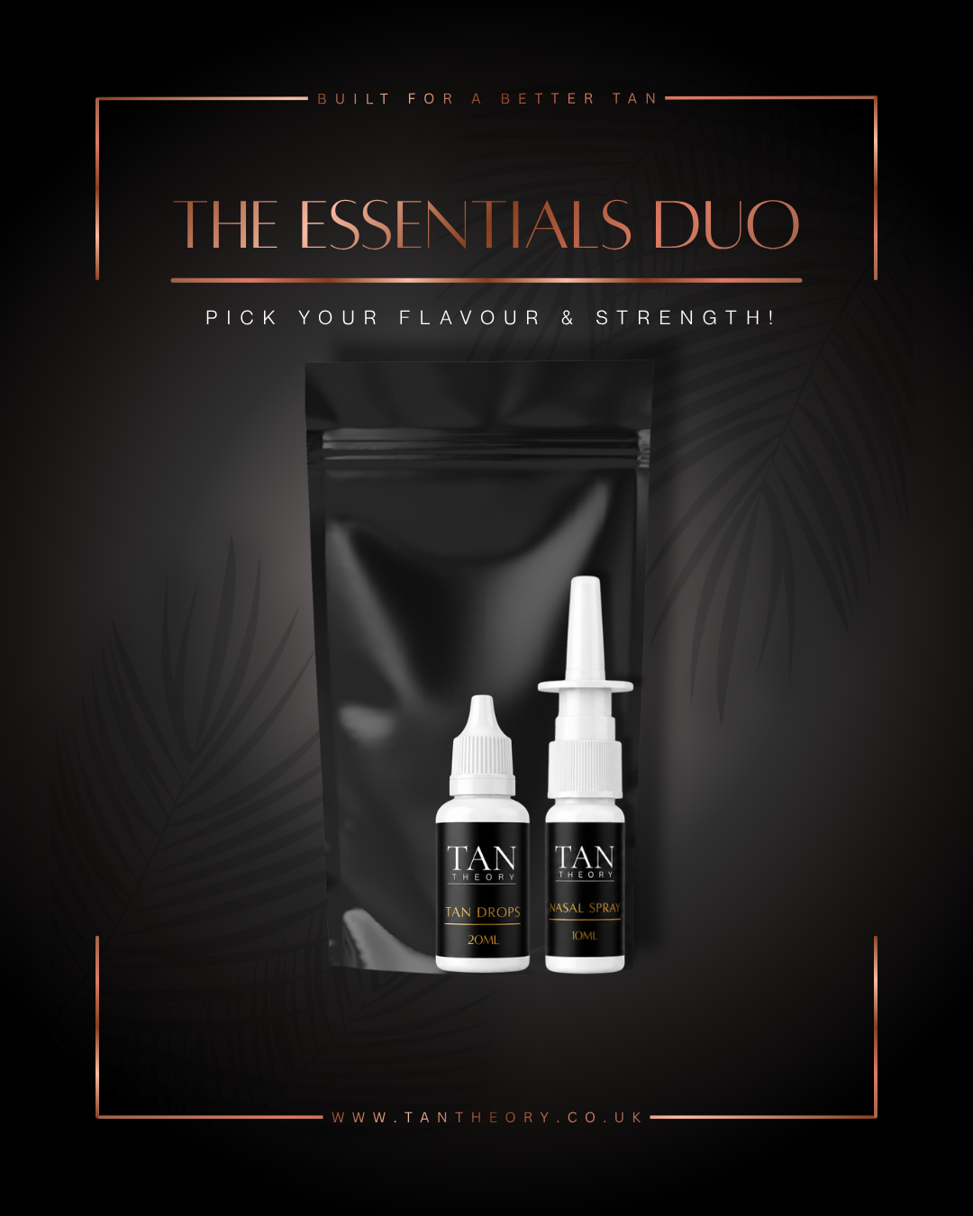Essentials Duo | Oral Drops & Nasal Spray - Tan Theory