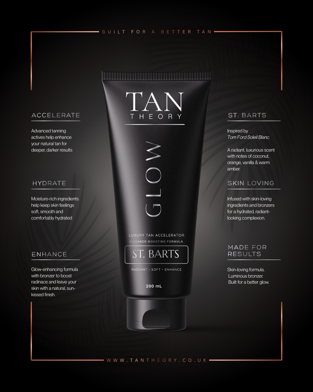 Glow St Barts Bronzing Tanning Accelerator | Tan Theory UK

