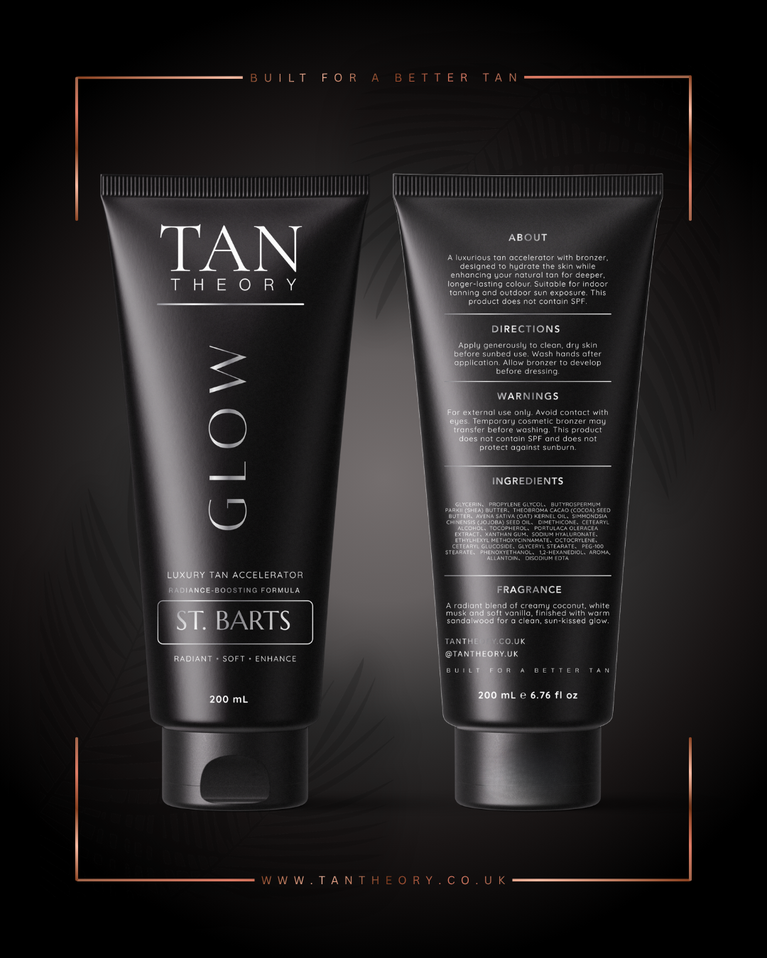 Glow St Barts Bronzing Tanning Accelerator | Tan Theory UK

