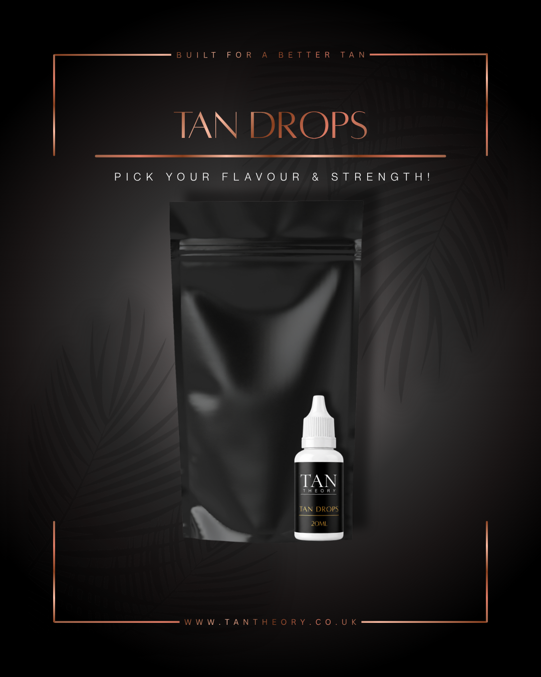 20ml Oral Drops | Choose Your Flavour | Tan Theory